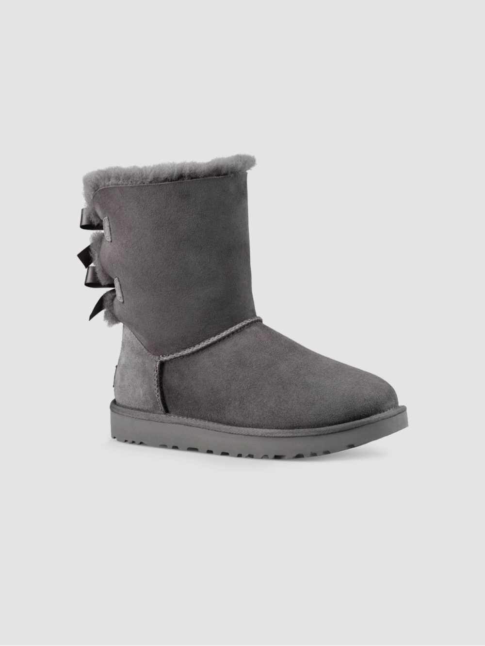 UGG - Grey Bailey Bow II Boots